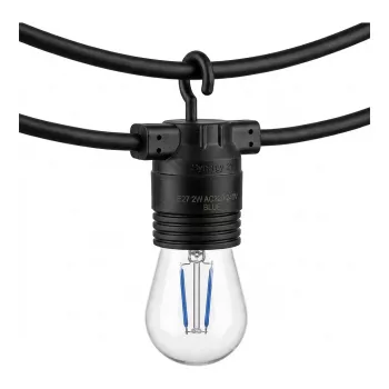 SYNERGY21 LED Retrofit E27 S14 Azul 2W para Fios de Luzes