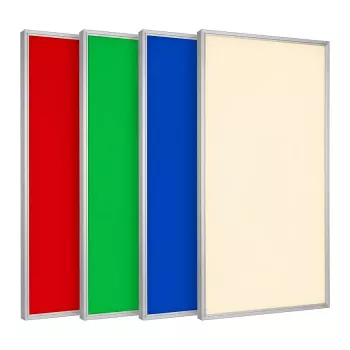 SYNERGY21 LED Painel de Luz 300x1200 RGB-CCT 24V V3 Prateado