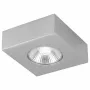 Synergy 21 LED Foco de Teto Embutido Helios Prateado - Quadrado - Aro de Sobrepor