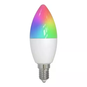 MIBOXER FUT108 LED Retrofit E14 Lâmpada Vela 4W RGB+CCT Mate