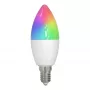 MIBOXER FUT108 LED Retrofit E14 Lâmpada Vela 4W RGB+CCT Mate