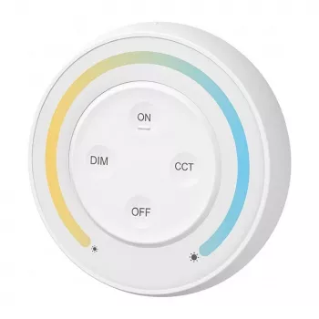 MIBOXER S1-W Comando LED para iluminação Dual White CCT, branco