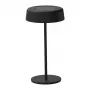 Candeeiro de mesa LED Synergy 21 SOLAR/bateria, exterior IP54, regulador de intensidade por toque, preto