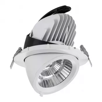 Foco LED SYNERGY21 40W branco, orientável, branco quente