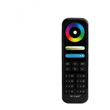 Miboxer Synergy 21 Comando LED RGB-WW RGB-CCT 8 zonas preto (FUT089B)