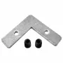 Synergy 21 Perfil LED em U ALU3535 conector 90° horizontal