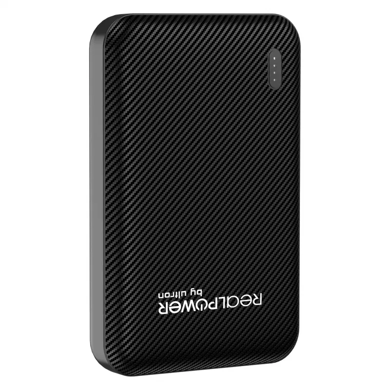 RealPower PB-5000 SE Power Bank 5000 mAh Polímero de lítio preto