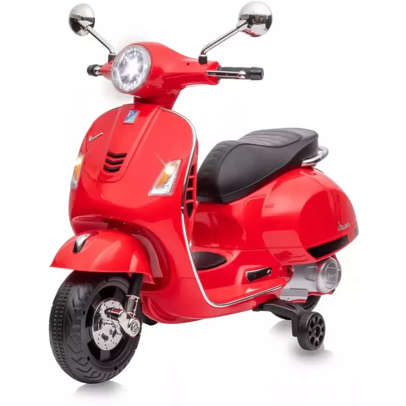 Jamara Veículo montável Vespa GTS 125 vermelho Li-Power 12.6