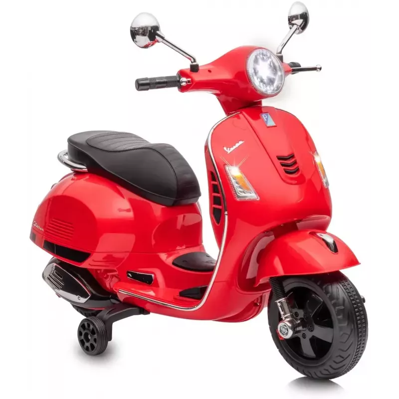 Jamara Veículo montável Vespa GTS 125 vermelho Li-Power 12.6