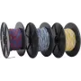 Cabo de telecomunicações EFB YV 2x0,6/1,1 mm branco/azul 100 m rolo