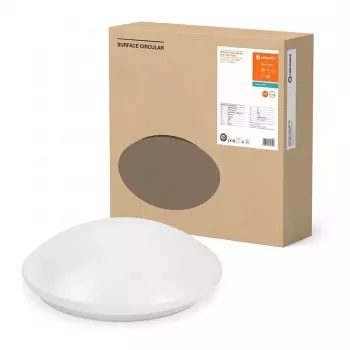 OSRAM SURFACE CIRCULAR 400 24W 840 IP44 candeeiro de parede/teto LED 4000K 1920lm