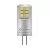 OSRAM LED PIN 12V P 2,2W 827 Transparente G4 Lâmpada LED de baixa tensão 12V com casquilho de encaixe