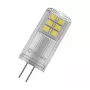 OSRAM LED PIN 12V P 2,2W 827 Transparente G4 Lâmpada LED de baixa tensão 12V com casquilho de encaixe