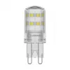 Osram LED PIN G9 DIM P 3W 827 Clear G9 lâmpada LED regulável com casquilho de encaixe G9 LED