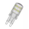 Osram LED PIN G9 DIM P 3W 827 Clear G9 lâmpada LED regulável com casquilho de encaixe G9 LED