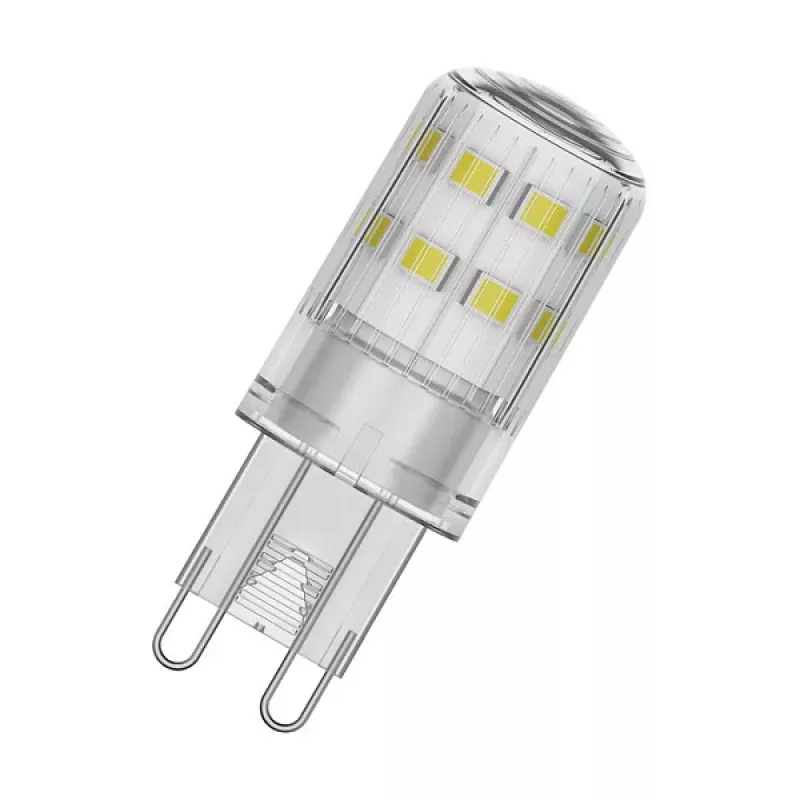 Osram LED PIN G9 DIM P 3W 827 Clear G9 lâmpada LED regulável com casquilho de encaixe G9 LED