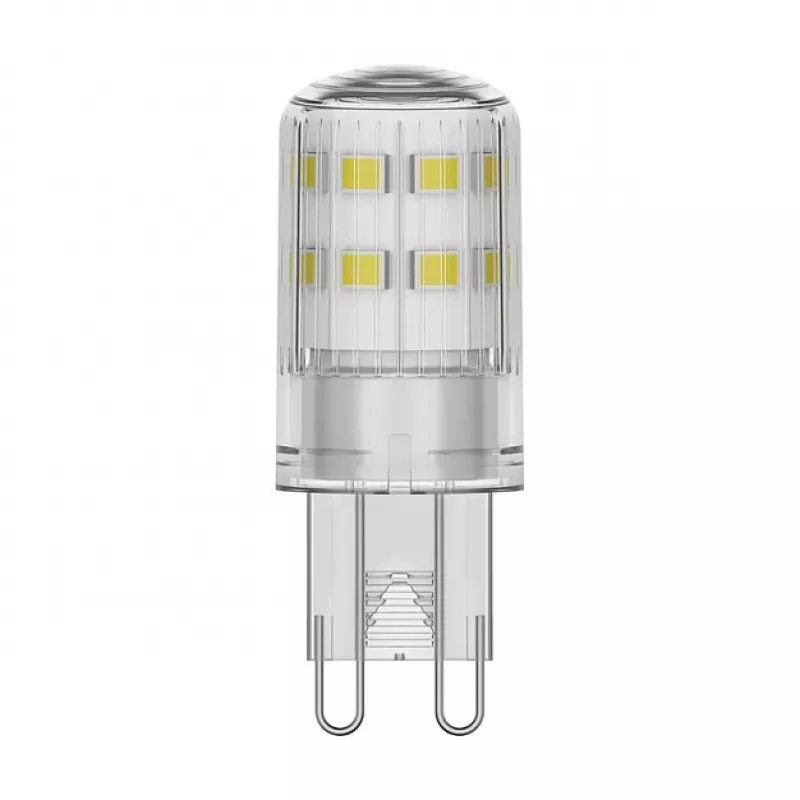 Osram LED PIN G9 DIM P 3W 827 Clear G9 lâmpada LED regulável com casquilho de encaixe G9 LED