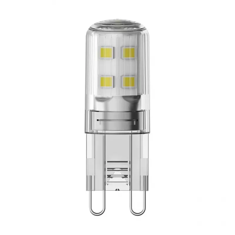 OSRAM LED PIN G9 P 1,9W 827 Transparente G9 Lâmpada LED com casquilho de encaixe retrofit