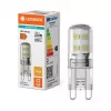 OSRAM LED PIN G9 P 1,9W 827 Transparente G9 Lâmpada LED com casquilho de encaixe retrofit