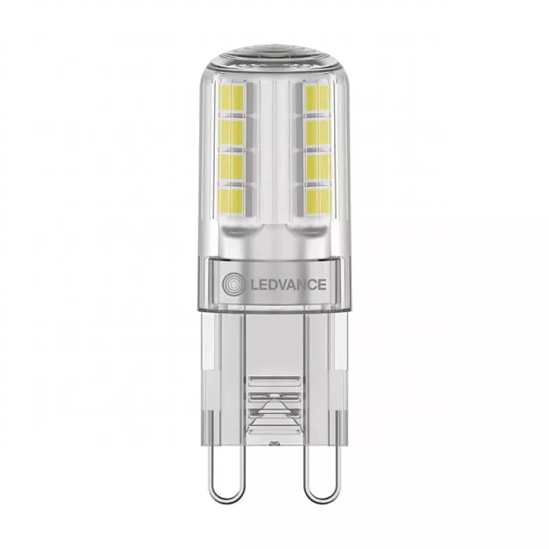 OSRAM LED PIN G9 2.6W 827 transparente G9 lâmpada LED com casquilho de encaixe retrofit
