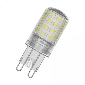 Osram LED PIN G9 P 4,2W 827 Transparente G9 Lâmpada LED com casquilho de encaixe retrofit