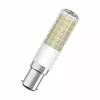OSRAM LED SPECIAL T 6,5W 827 Transparente B15d Lâmpada LED tubular, 806 lm, 2700 K, Branco Quente, não regulável, pack de 2