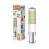 OSRAM LED SPECIAL T 6,5W 827 Transparente B15d Lâmpada LED tubular, 806 lm, 2700 K, Branco Quente, não regulável, pack de 2