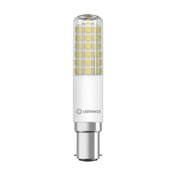OSRAM LED SPECIAL T 8W 827 Transparente B15d Lâmpada LED fina regulável LED TSLIM 75 DI