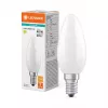 Osram LED Classic B 40 Filament P 3.4W 827 Frosted E14 lâmpada LED, forma de vela, branco quente