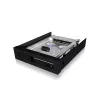 ICY BOX IB-2217ASTS suporte de armazenamento móvel - 2,5 polegadas (6,4 cm) para 3,5 polegadas (8,9 cm) - preto