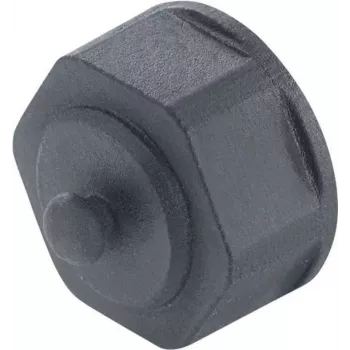 METZ CONNECT BTR E-DAT Industry IP67 V1 tampa de proteção para caixa de flange, cinzento