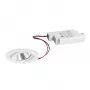 Brumberg Nivalis Foco LED encastrável 8W 3000K 650lm branco recorte 68mm