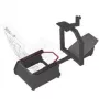 TrackTime Series One calhas de assento – preto, ajuste de 180mm, aço de alta resistência para cockpits de sim racing