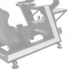 TrackTime Series One Cover cobertura de proteção transparente para Series One Sim Racing Rig