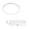 Brumberg 12510073 Foco encastrável LED AB BYAM redondo branco 857 on/off 15W 230V IP65