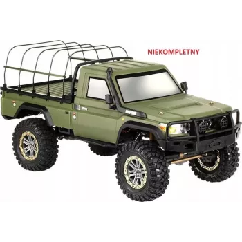 Amewi RC Crawler Pick-Up AMXRock RCX10PS 1:10 sem bateria Verde 14+