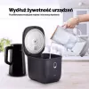 Lauben Jarro de Filtro de Água de Vidro 32GW, 3,2L, Vidro Borossilicato, Sem BPA, Indicador Eletrónico de Vida do Filtro, Transparente/Preto