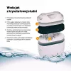 Lauben Jarro de Filtro de Água de Vidro 32GW, 3,2L, Vidro Borossilicato, Sem BPA, Indicador Eletrónico de Vida do Filtro, Transparente/Preto