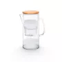 Lauben Jarro de Filtro de Água de Vidro 32GW, 3,2L, Vidro Borossilicato, Sem BPA, Indicador Eletrónico de Vida do Filtro, Transparente/Preto