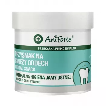 ANIFORTE Dental Snack para Cão 50g - Redução de Placa e Tártaro, Ingredientes Naturais