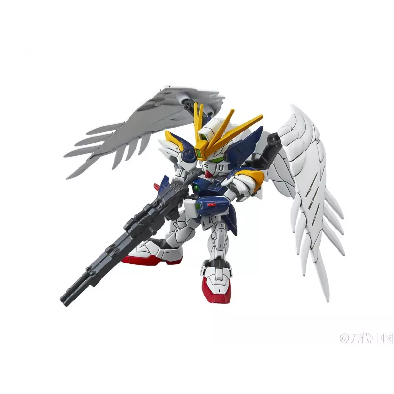 GUNPLA SDEX Wing Gundam Zero EW Kit de Modelo em Plástico