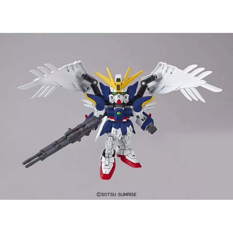 GUNPLA SDEX Wing Gundam Zero EW Kit de Modelo em Plástico