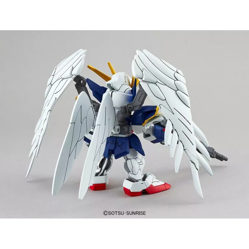 GUNPLA SDEX Wing Gundam Zero EW Kit de Modelo em Plástico