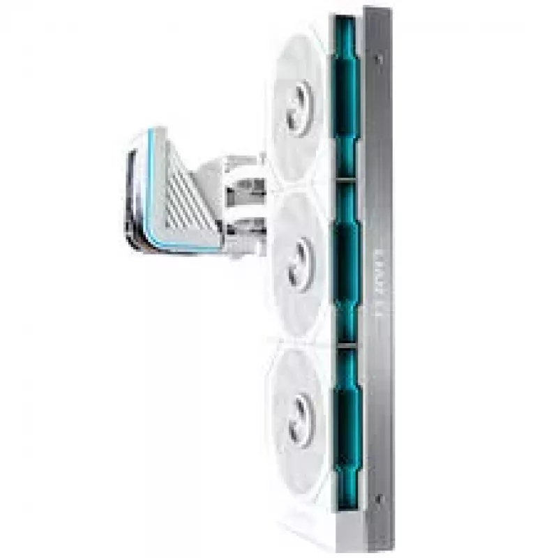 Lian Li HydroShift II OLED Curved 360 UNI FAN TL Refrigeração Líquida AIO para CPU, 360mm Radiador, Ecrã OLED, Ventoinhas TL-FLEX - Branco