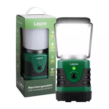 LEPRO 3300008 lanterna de campismo, 1000 lm, 3600 mAh