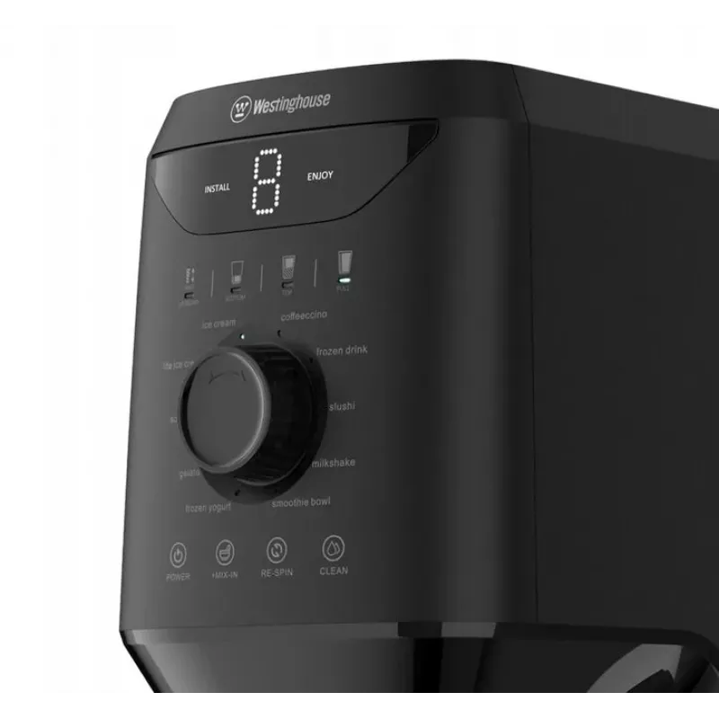 Westinghouse WKICMX-1003 Máquina de Gelados com Compressor 1,5L Prateado/Preto