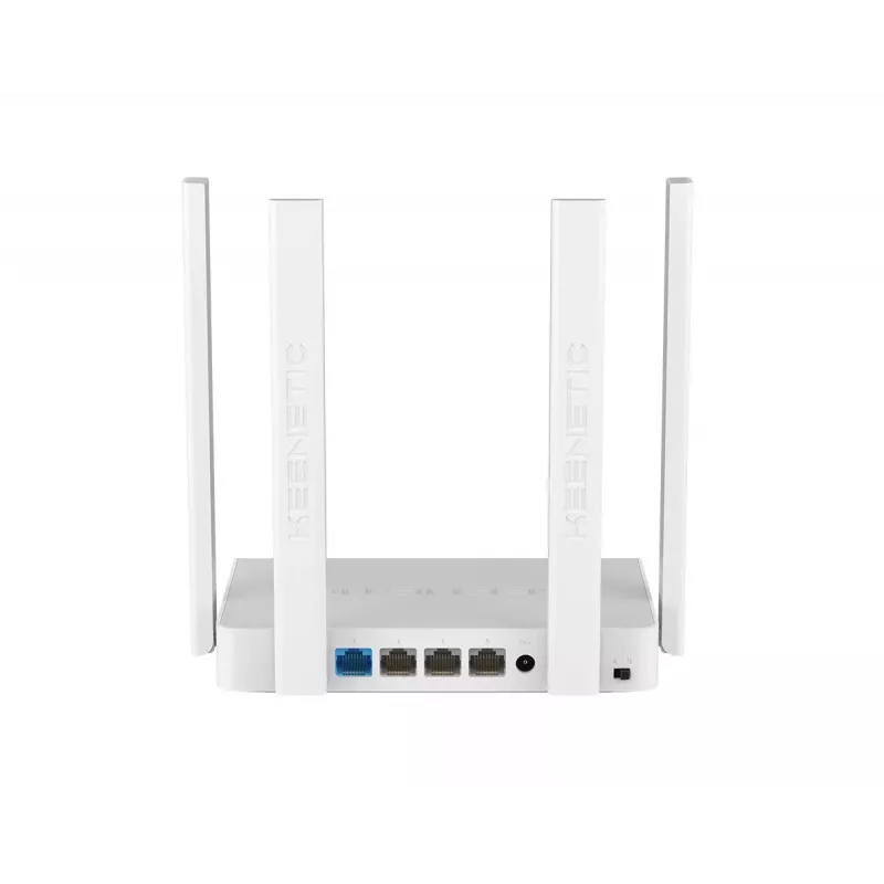 Keenetic Speedster (KN-3013) Router/Extensor Mesh AC1200 Wi-Fi 5 Gigabit com Switch Inteligente Gigabit de 4 Portas