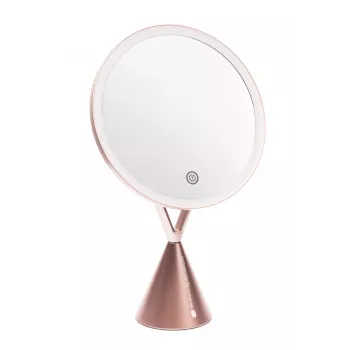 RIO MMCO-EU/1,4 espelho de maquilhagem HD iluminado rose gold