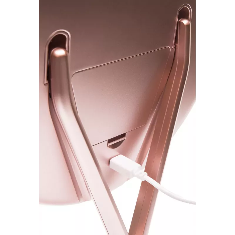 RIO MMCO-EU/1,4 espelho de maquilhagem HD iluminado rose gold