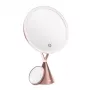 RIO MMCO-EU/1,4 espelho de maquilhagem HD iluminado rose gold